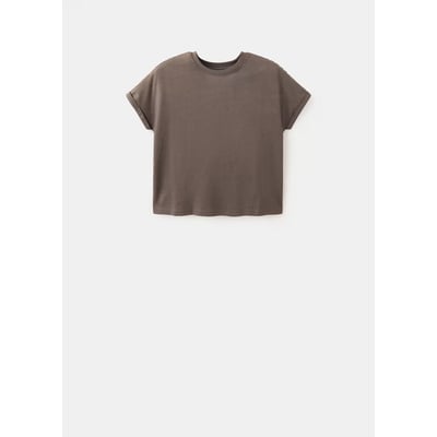 T-shirt coton manches courtes MANGO TEEN