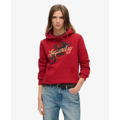 Sweat à capuche à motif Tattoo Script SUPERDRY