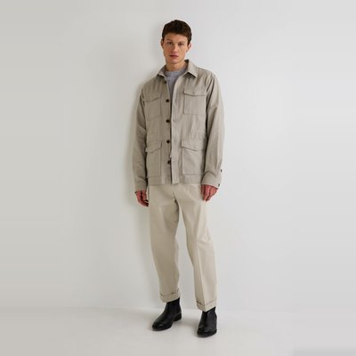 Veste en coton lin MONOPRIX