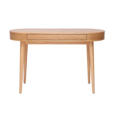 Bureau avec tiroir en bois clair L120 cm JUDITH MILIBOO
