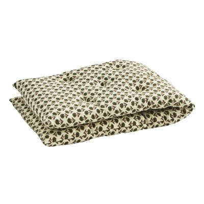 Long coussin d'assise banc coton imprimé floral MADAM STOLTZ