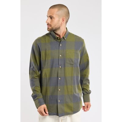 Chemise à carreaux ELMAN - coton BERMUDES