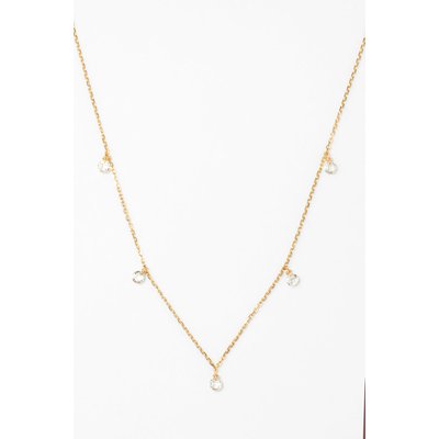 Collier long pampille Sofia - Or 750‰ Diamant blanc YAY PARIS