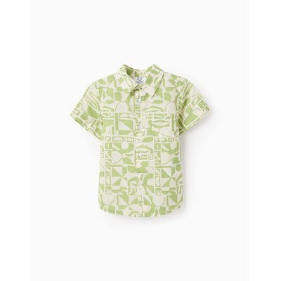 Chemise à Manches Courtes à Motif ZIPPY