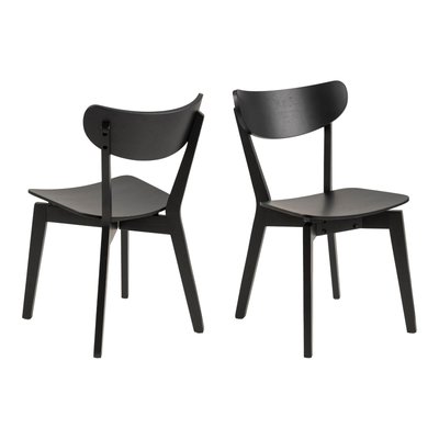 Chaise scandinave en bois (lot de 2) - LETA HELLIN, DEPUIS 1862