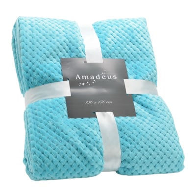 Plaid Damier 1170 Lagon AMADEUS