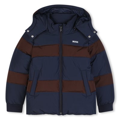 Doudoune à capuche BOSS KIDSWEAR