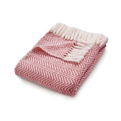Outdoor/Indoor Chevron Woven Throw - 100% recycled HUG RUG WOVEN