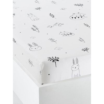 Drap housse FORET MAGIQUE Oeko-Tex® VERTBAUDET