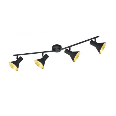 Plafonnier industriel Nina 4 Lampes TRIO