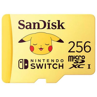 Carte Micro SD MICRO SDXC 256GB PIKACHU SWITCH SANDISK