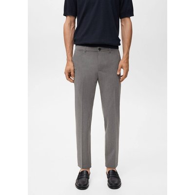 Pantalon Bologna slim-fit cropped comfort stretch MANGO MAN