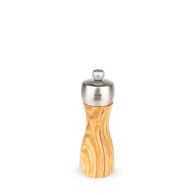 Moulin à poivre manuel en bois d'olivier et inox 15cm Fidji PEUGEOT