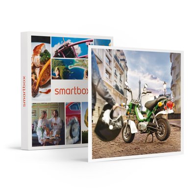 À la découverte de la vie parisienne : virée shopping ou balade et apéritif en scooter Yamaha Chappy - SMARTBOX - Coffret Cadeau Sport et Aventure SMARTBOX