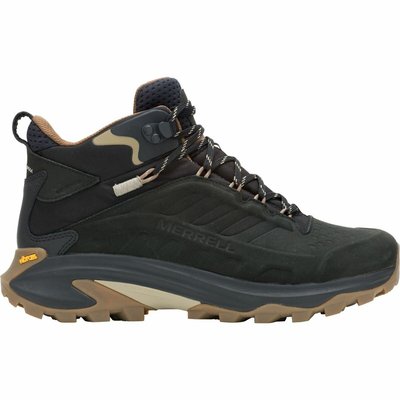 Moab Speed 2 Ltr Mid Wp High Top Trainers in Suede MERRELL