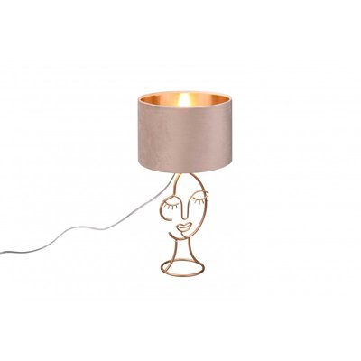 Lampe de table design en forme tête Mary TRIO