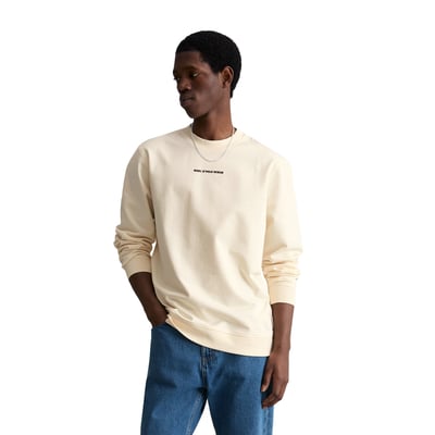 Sweat-shirt régulier avec un imprimé décontracté dans le dos MARC O’POLO DENIM