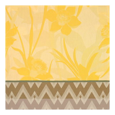 Lot de 2 serviettes en Coton, LA VIE EN VOSGES LE JACQUARD FRANCAIS