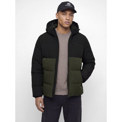 Short Hooded High Neck Winter Padded Jacket JACK & JONES