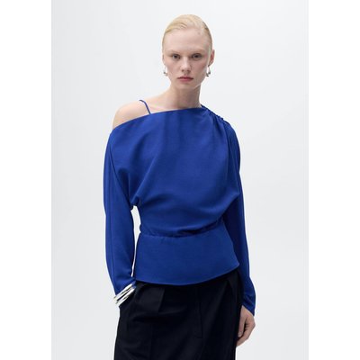 Chemisier asymétrique froncée MANGO