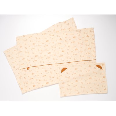 Housse de couette et taie d'oreiller en coton SAUTHON