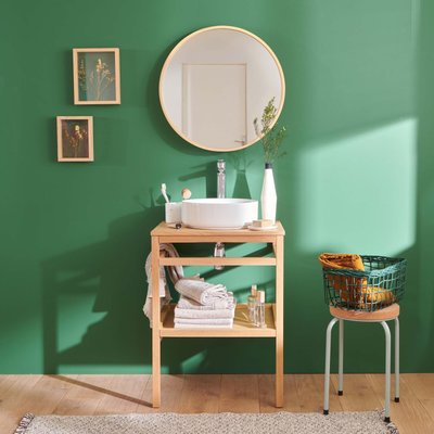 Meuble simple +vasque +miroir HOPP MOB IN