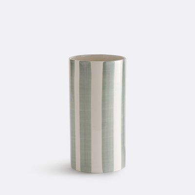 Vase en céramique à rayures, H25 cm, Jaoma LA REDOUTE INTERIEURS