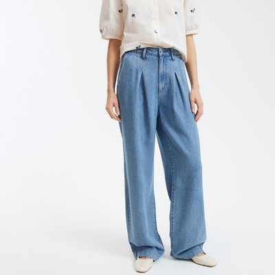 Jeans larghi e fluidi con pinces LA REDOUTE COLLECTIONS