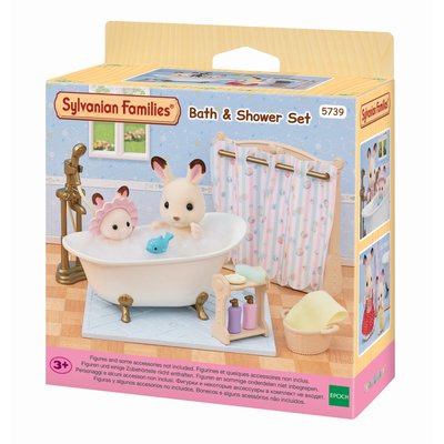 5739  Le set baignoire et douche SYLVANIAN FAMILIES