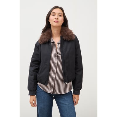 Blouson ample court col classique BONOBO