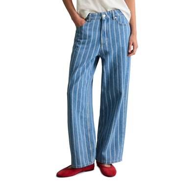 Jeans modèle Tomma large en qualité légère de coton bio MARC O’POLO DENIM