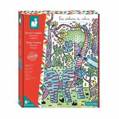 Peinture Magique Dinosaures JANOD