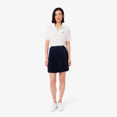 Jupe courte plissée LACOSTE