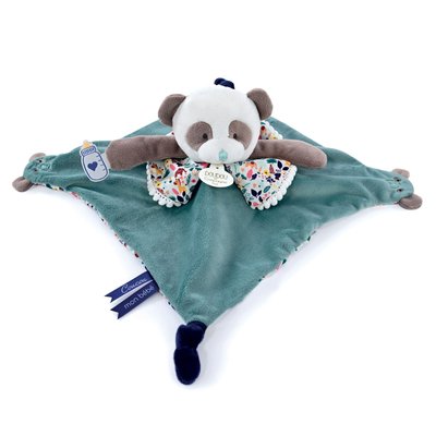 Doudou avec marionnette à doigt DOUDOU ET COMPAGNIE