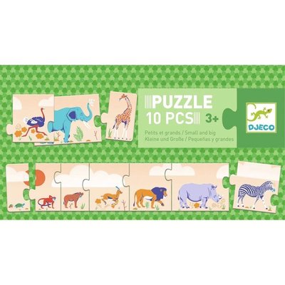 Puzzle frise Petits et grands DJECO