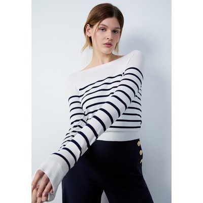 Pull col bateau détails boutons CRISS ETAM
