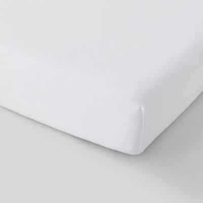 Drap housse, 90x190cm, jersey en coton bio oekotex MONOPRIX MAISON