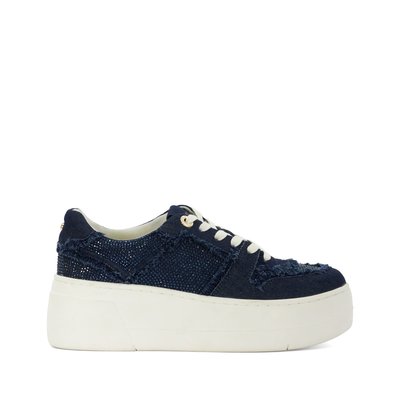 Basket plateforme bleu marine new arrivals