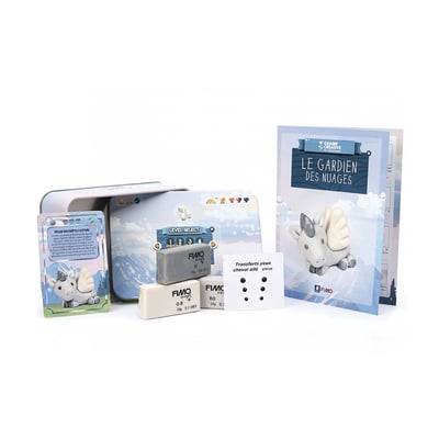 boite metal  fantastique pegase FIMO