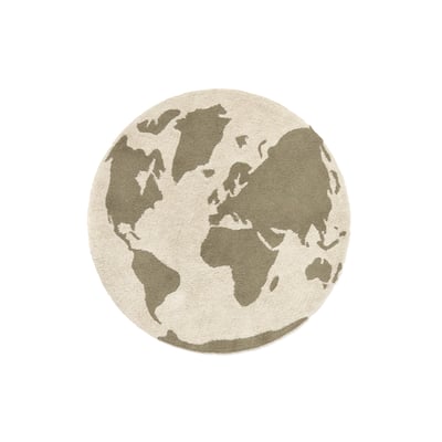Tapis lavable RugCycled Carte du monde BACK TO SCHOOL LORENA CANALS