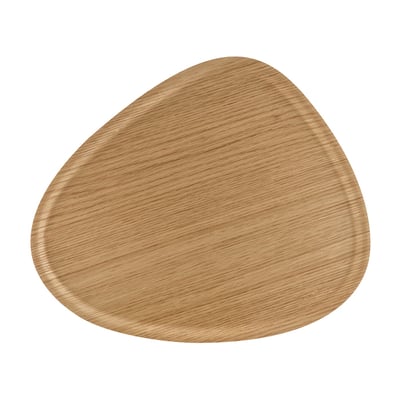 Plateau Triangulaire Viventium Chêne 44 x 37 cm ARY HOME