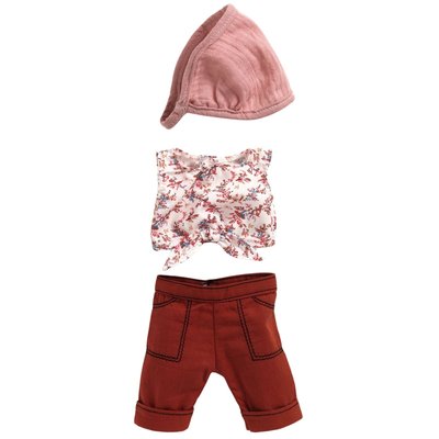 Tenue Burgundy pour poupée DJECO