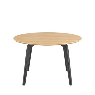 Table à manger 4 personnes ronde en bois ø120cm- LUNKA DRAWER