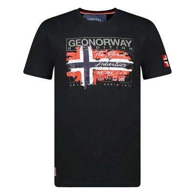 T-shirt manches courtes imprimé Jrusty GEOGRAPHICAL NORWAY