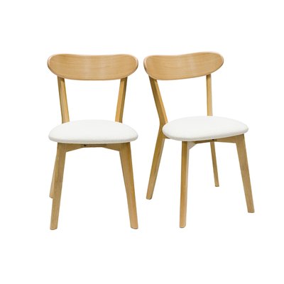 Chaises vintage en bois (lot de 2) LUCIA MILIBOO