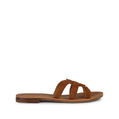 Sozy Suede Flat Mules GEOX