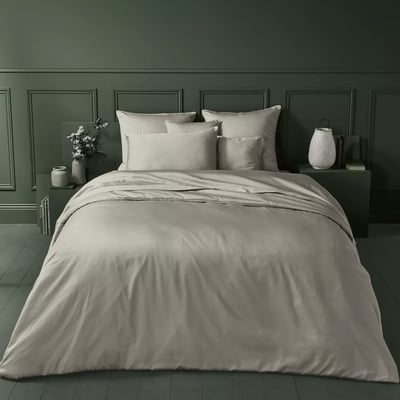 Housse de couette satin de coton AVA UNI GARNIER THIEBAUT