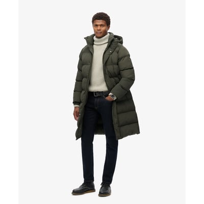 Doudoune longue à capuche SUPERDRY