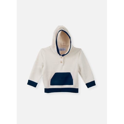 Pull bébé en coton biologique - Roby LA MANUFACTURE DE LAYETTE