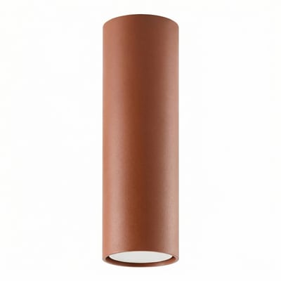 Plafonnier Acier Ocre Rouge GU10 1 LAGOS EDEN